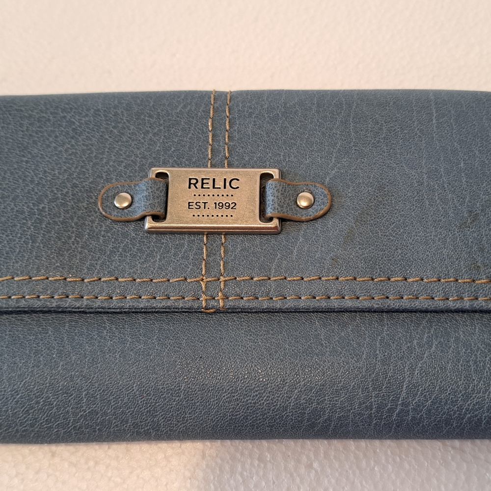 Relic Blue Wallet and Card Holder Set - Picture 3 of 9